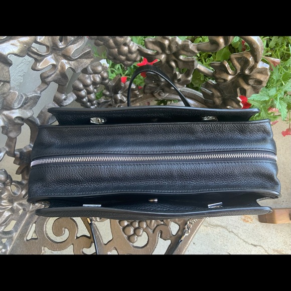 Michael Kors Astor medium studded pebbled leather double chain handle bag NWOT - Picture 3 of 15